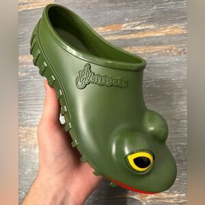 JW ANDERSON Green Frog Sandals
